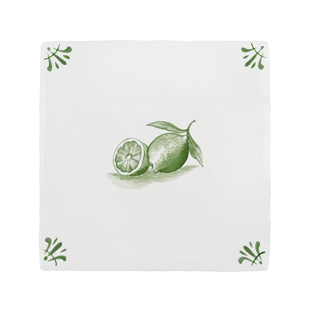 Lemon Delft Tile
