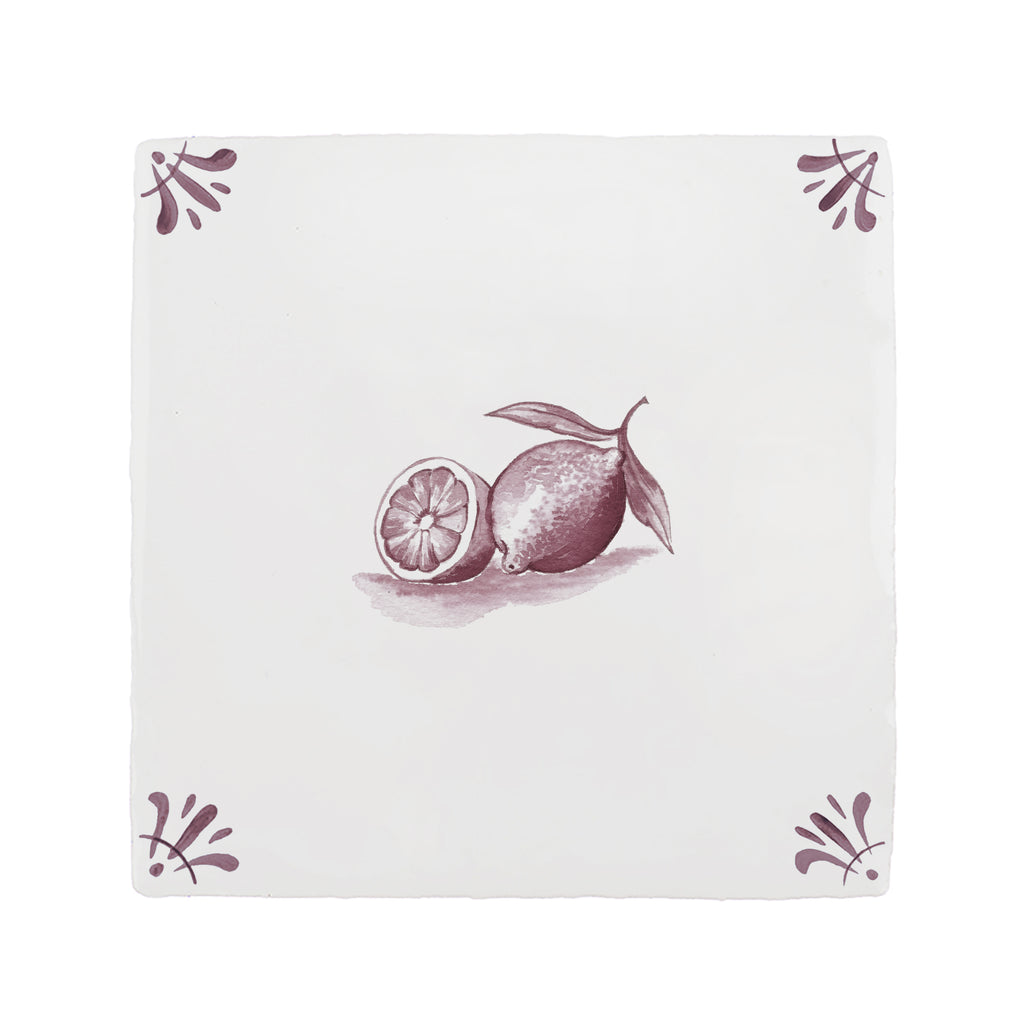 Lemon Delft Tile