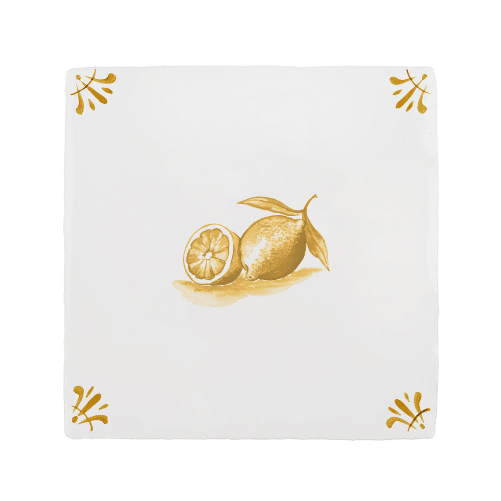 Lemon Delft Tile