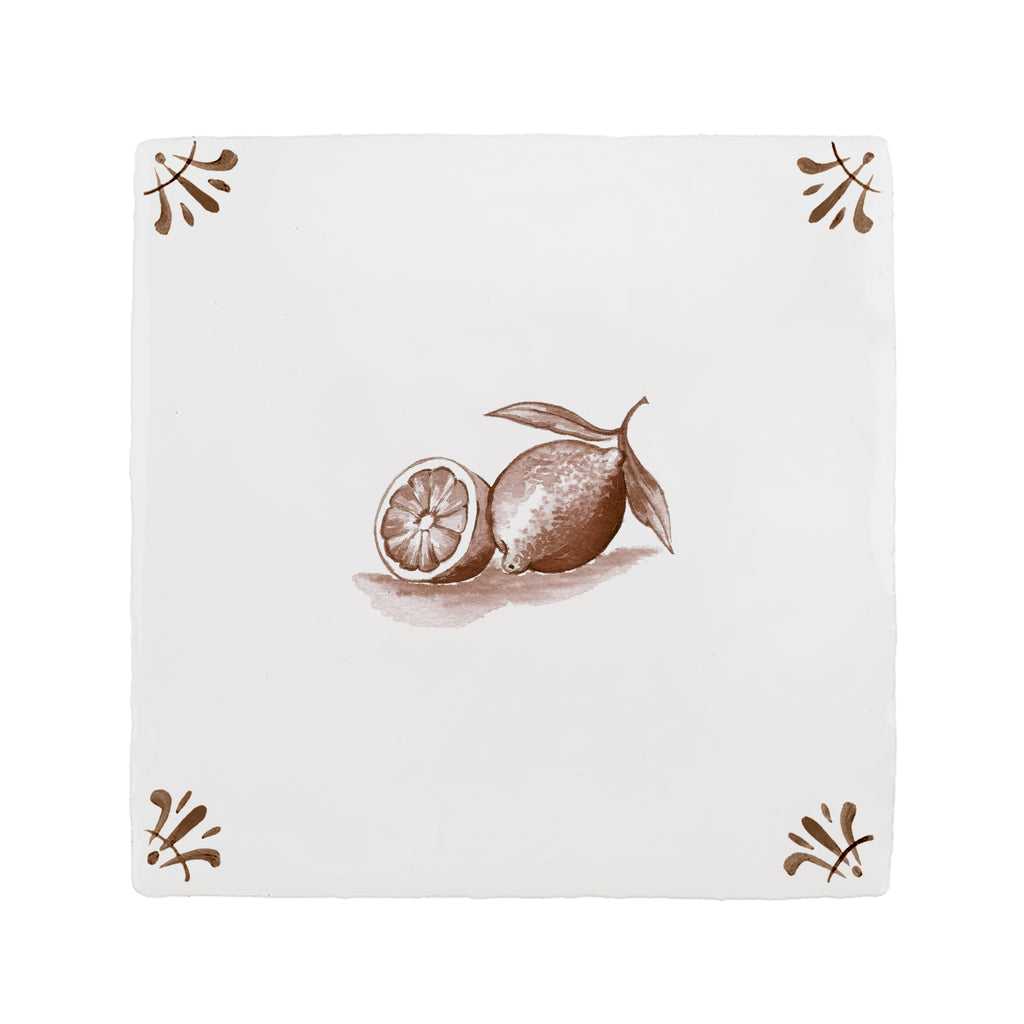Lemon Delft Tile