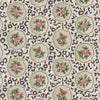 Leopard and Roses Wallpaper, Ecru