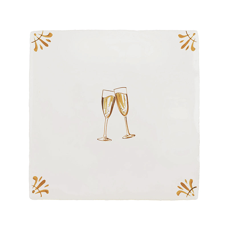 Let's Celebrate Delft Tile
