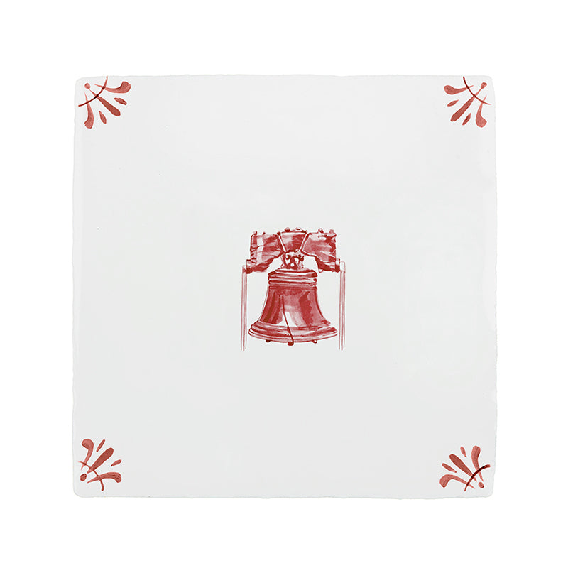Liberty Bell Delft Tile