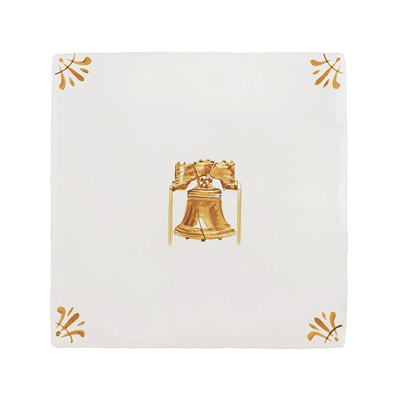 Liberty Bell Delft Tile