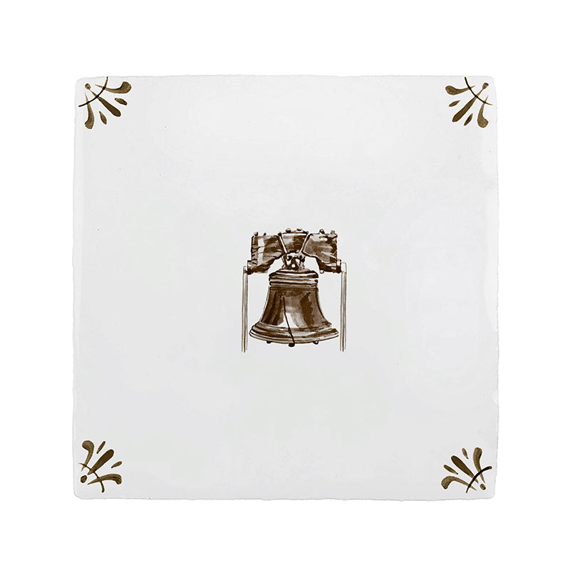 Liberty Bell Delft Tile