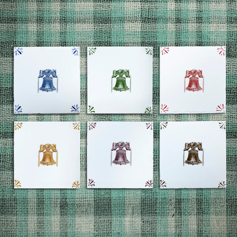 Liberty Bell Delft Tile