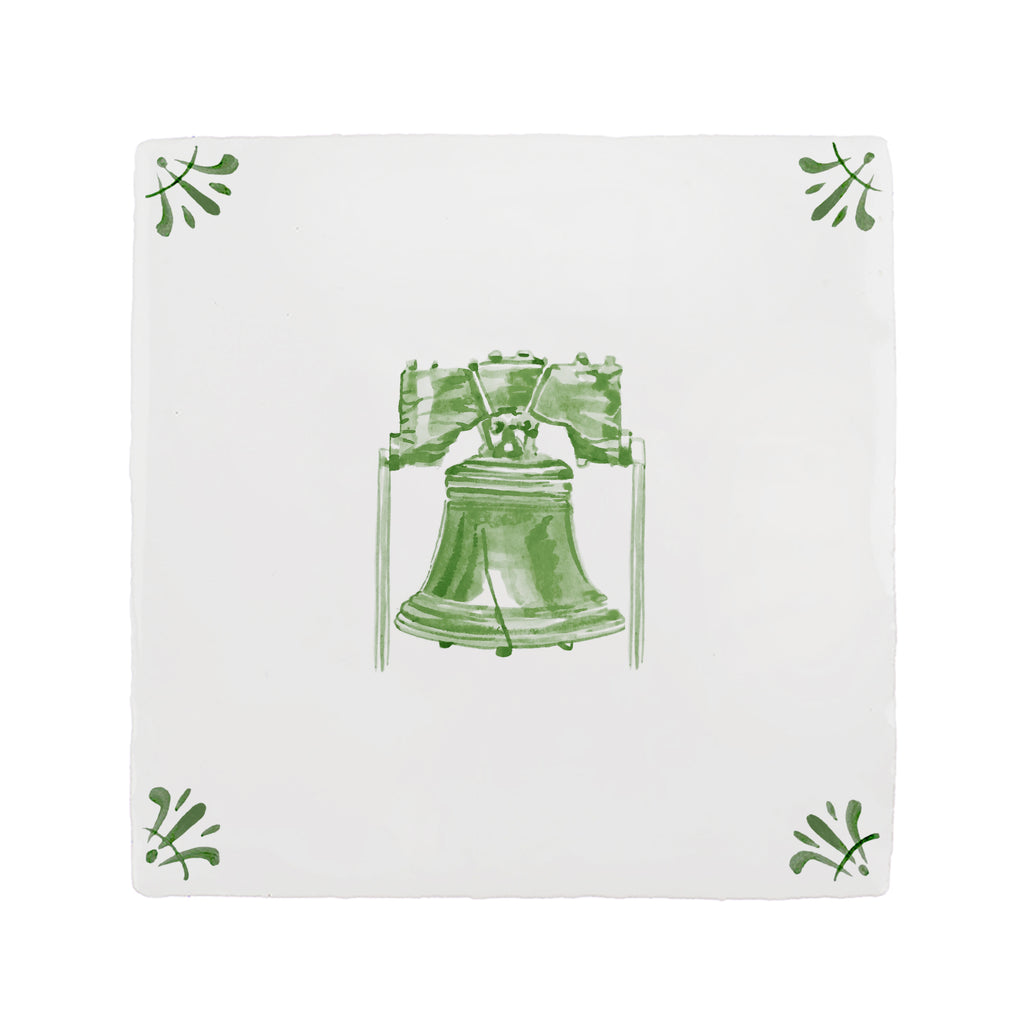 Liberty Bell Delft Tile