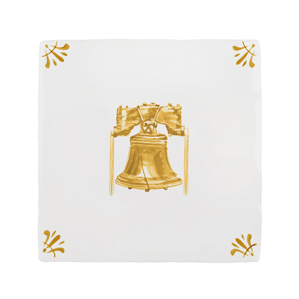 Liberty Bell Delft Tile