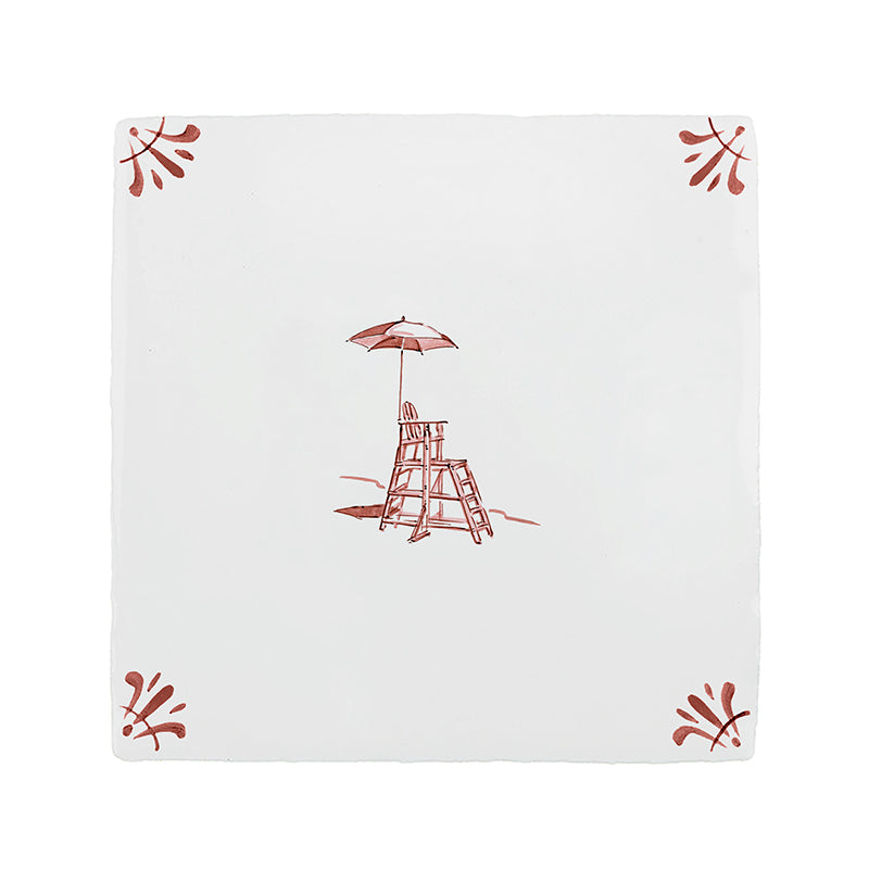Life Guard Chair Delft Tile