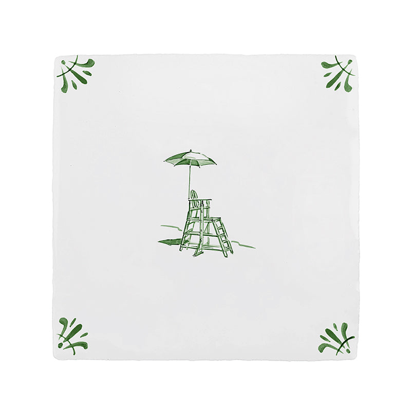 Life Guard Chair Delft Tile