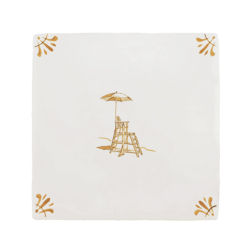 Life Guard Chair Delft Tile
