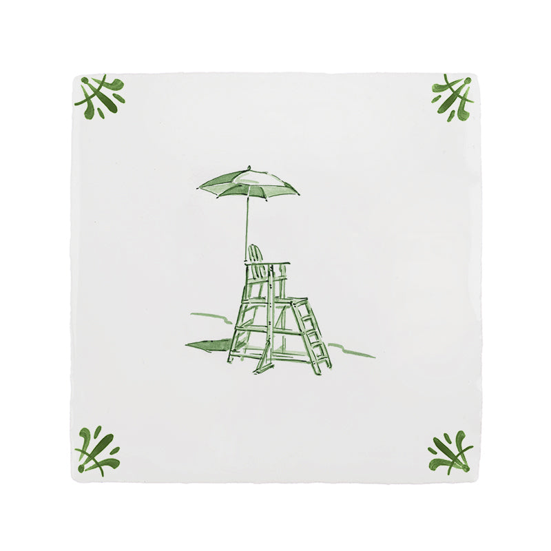 Life Guard Chair Delft Tile