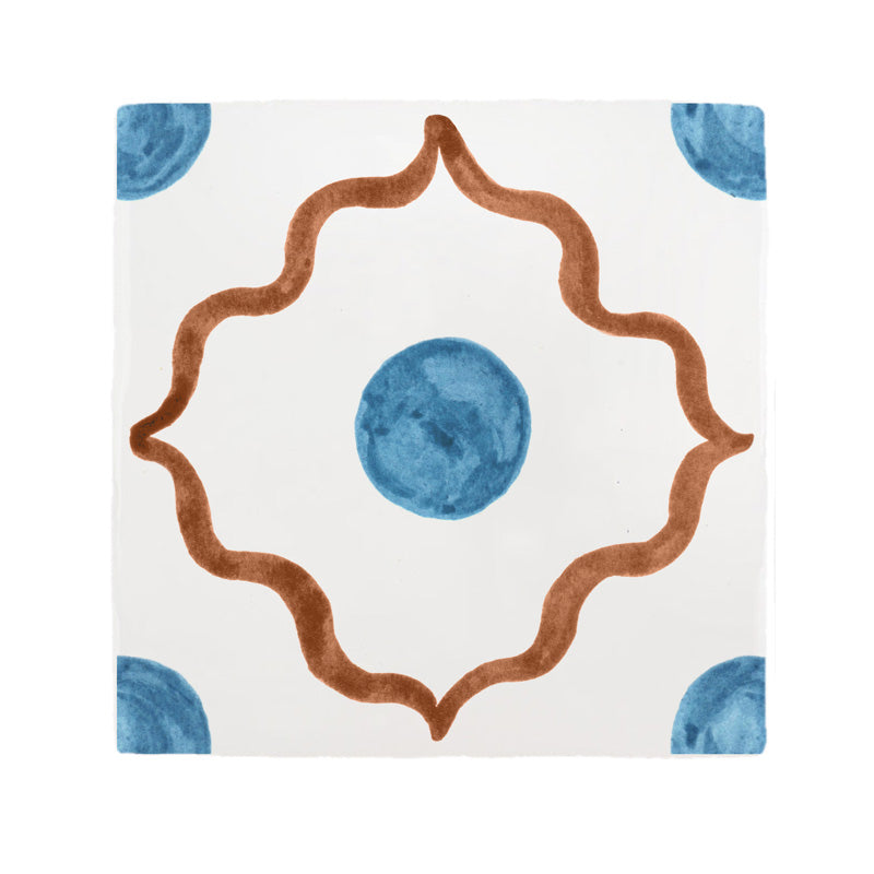Beirut Tile, Sky Blue Series