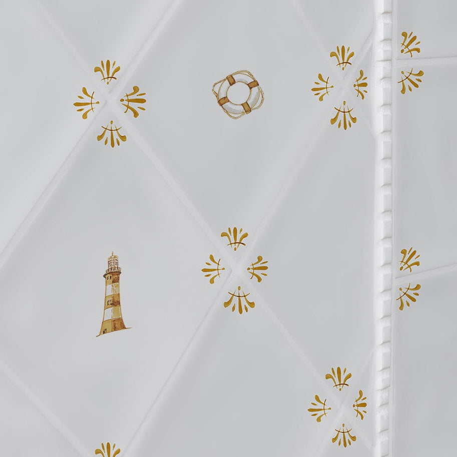 Lighthouse Delft Tile
