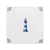 Lighthouse Delft Tile