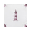 Lighthouse Delft Tile