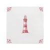 Lighthouse Delft Tile, 15cm Sample