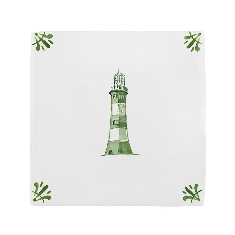 Lighthouse Delft Tile