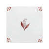 Lily of the Valley Delft Tile