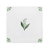 Lily of the Valley Delft Tile