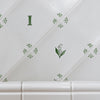 Alphabet I Delft Tile