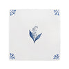 Lily of the Valley Delft Tile