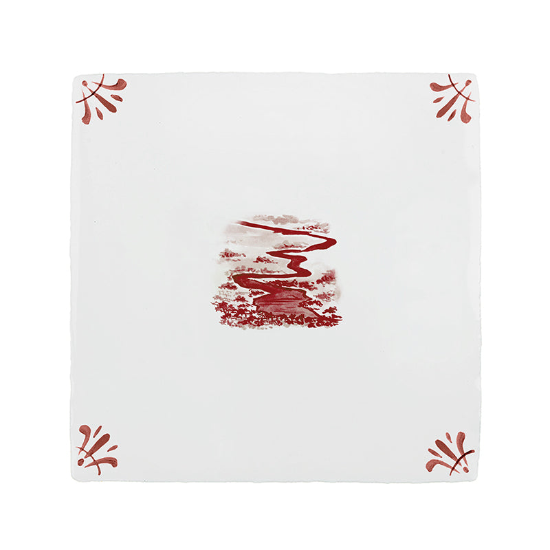 Litani River Delft Tile