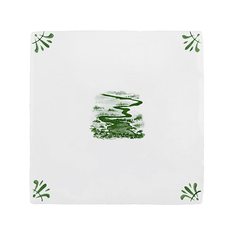 Litani River Delft Tile