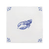 Lobster Delft Tile