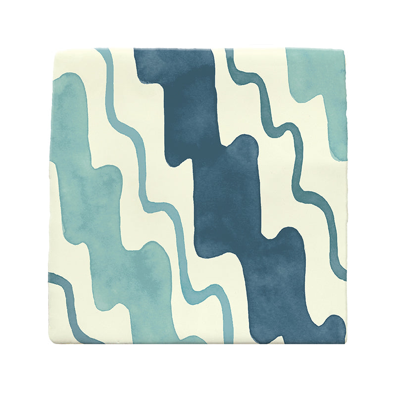 Longchamp Tiles, Ocean- Set of 2