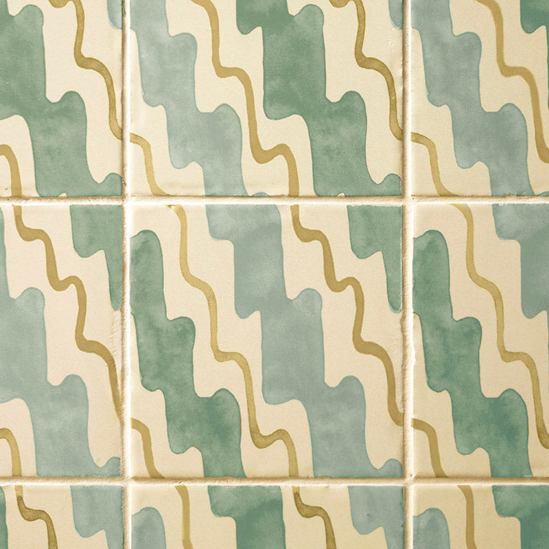 Longchamp Tiles, Seafoam- Set of 2