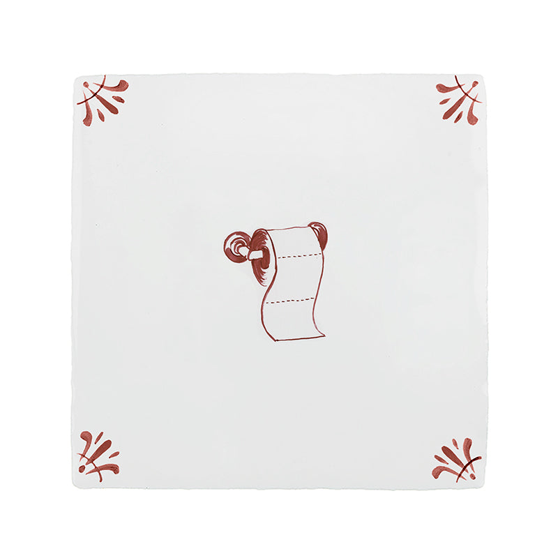 Loo Roll Delft Tile
