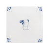 Loo Roll Delft Tile
