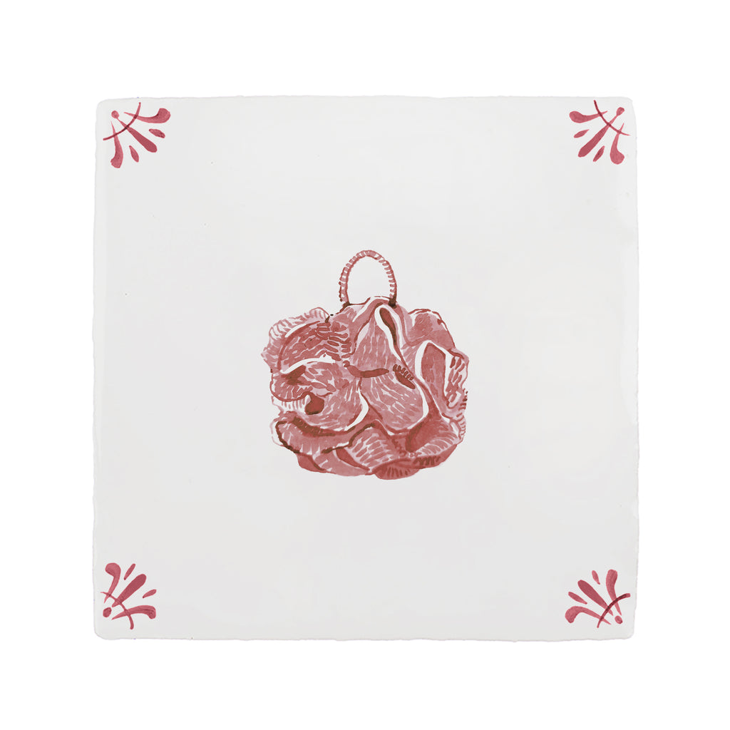 Loofah Delft Tile