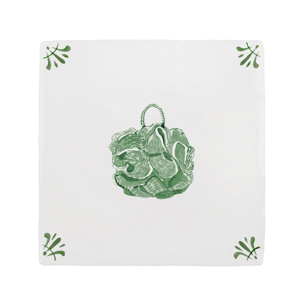 Loofah Delft Tile