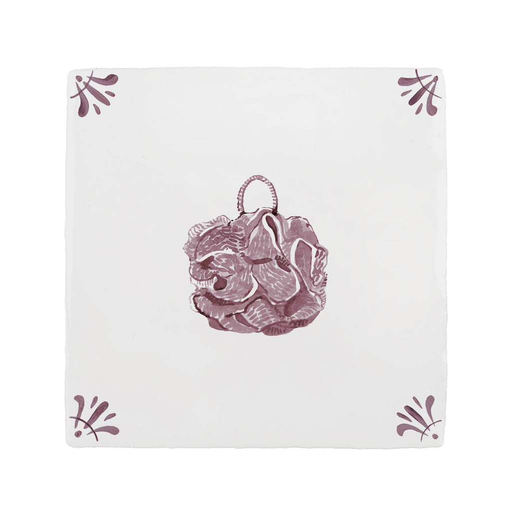 Loofah Delft Tile