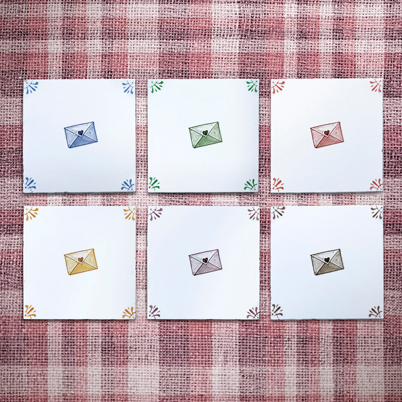 Love Letter Delft Tile
