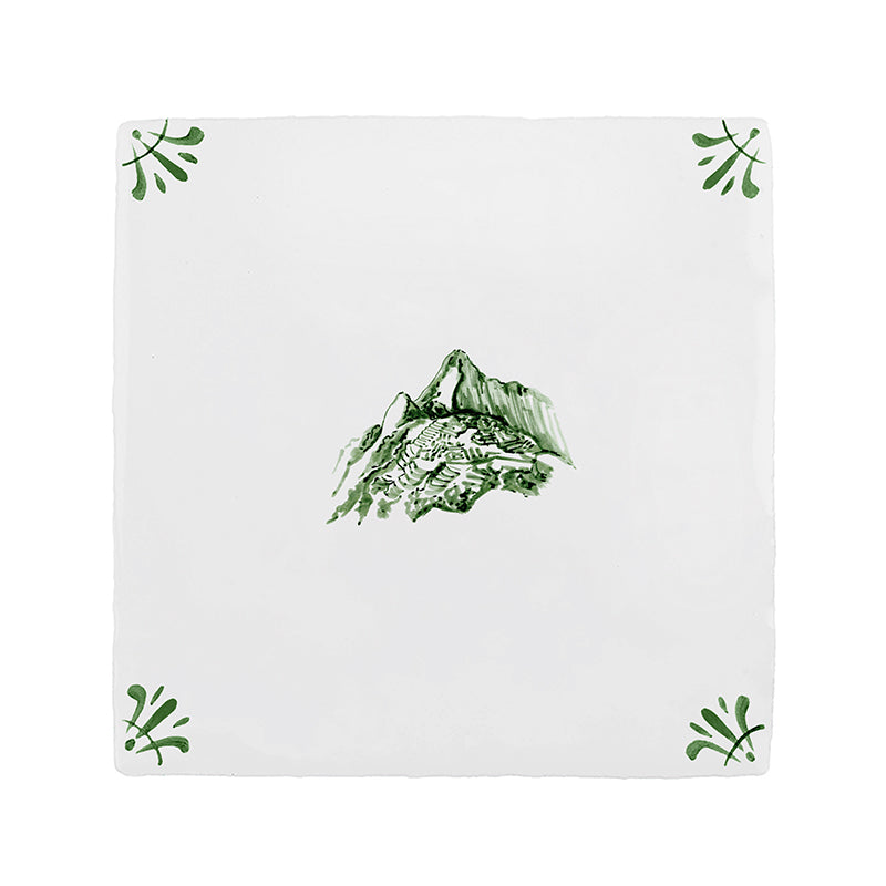 Machu Pichu Delft Tile