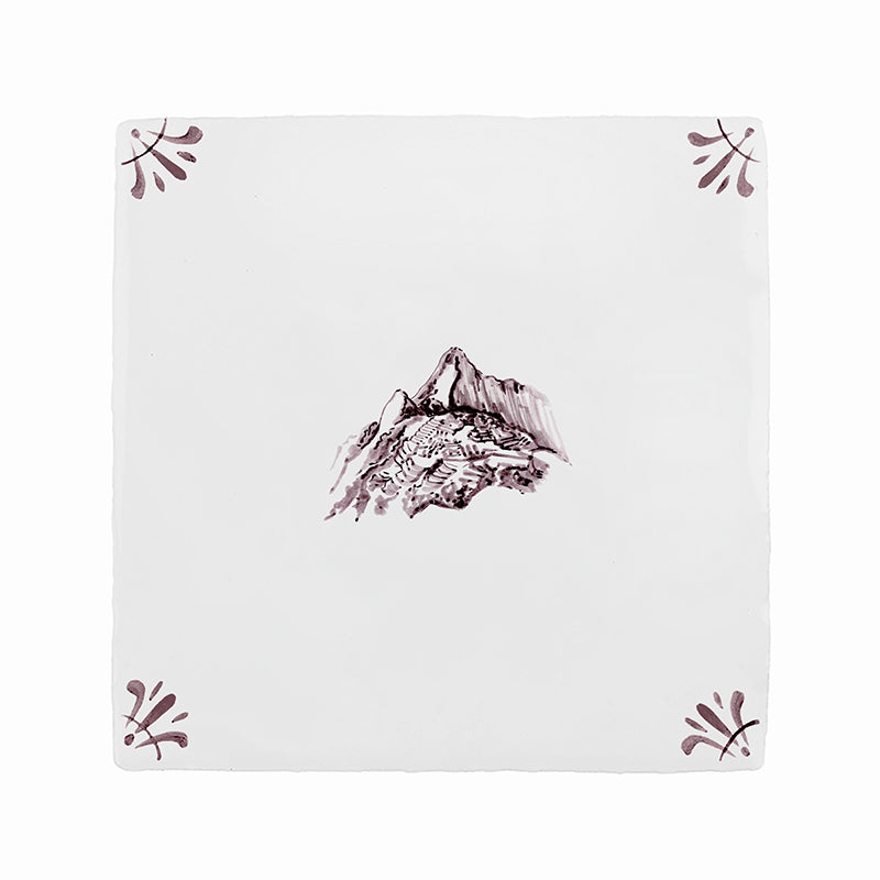 Machu Pichu Delft Tile