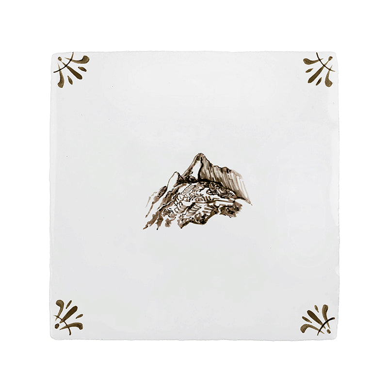 Machu Pichu Delft Tile