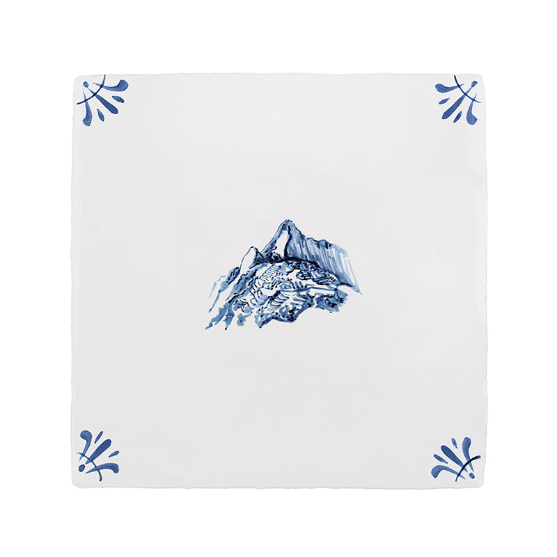 Machu Pichu Delft Tile
