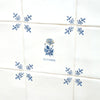 Marigold Delft Tile, Gold Lustre