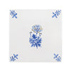 Marigold Delft Tile, Gold Lustre