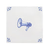 Megaphone Delft Tile
