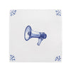 Megaphone Delft Tile