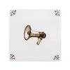 Megaphone Delft Tile