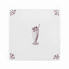Milkshake Delft Tile