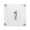 Milkshake Delft Tile