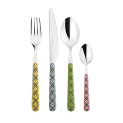 Tartan Cutlery, 8 Piece Set, Mixed