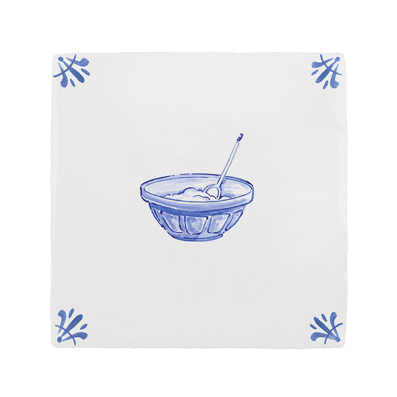 Mixing Bowl Delft Tile